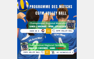 Prochains matchs à domicile